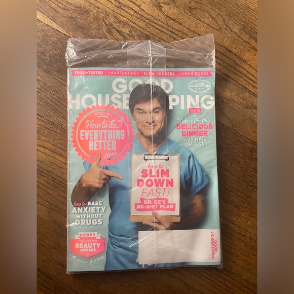 NWT Good Housekeeping Magazine Dr. Oz September 2015 - Picture 1 of 7